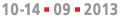 10-14.09.2013